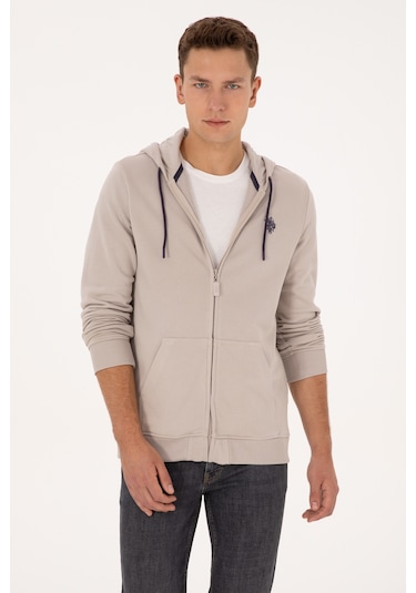 U.s. Polo Assn. Erkek Taş Hırka Örme 50313748-vr049 Tas