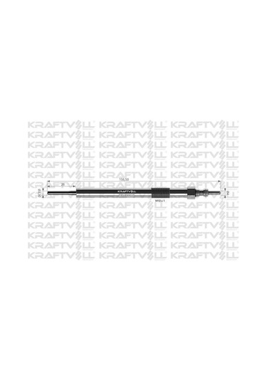 Kraftvoll 05030078 Kızdırma Bujisi 4.4volt Korondo-rexton 2.0 2012- 100266044