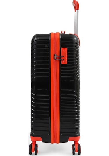 Ççs 5239 Polipropilen Kabin Boy Valiz Siyah-turuncu Siyah - Turuncu