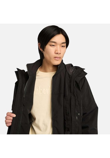 Timberland Winnick Waterproof 3in1 Jacket Erkek Mont-31887 Siyah