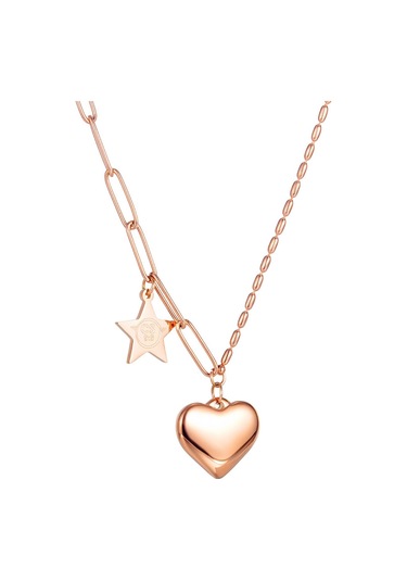 Lee Cooper Lc.n.01016.410 Kadın Kolye Rose Gold