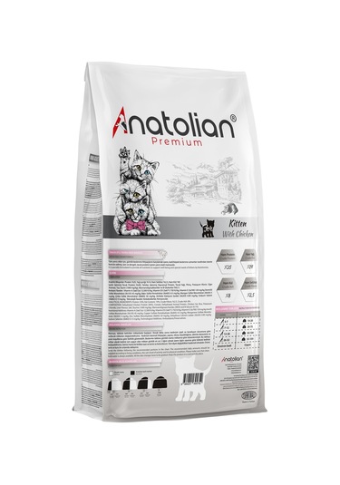 Anatolian Premium Kitten Tavuklu Yavru Kedi Maması 2 KG