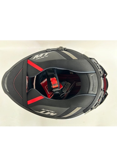 Mt Thunder 4 Sv Freeway Şeffaf Vizörlü Kask Parlak Renk - Iç Güneş Vizörlü Motosiklet Kaskı Siyah Gri