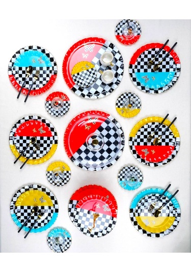 Glore 28 Parça Audra Çay Seti 69703 Çok renkli