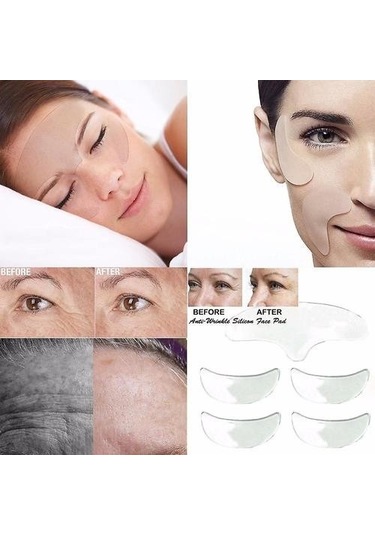 Kadınlar Cilt Bakımı - Kırışıklık Karşıtı Göz Hatları Sökücü Yama Bq2fep Şeffaf