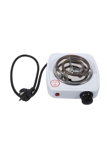 Dr Elektrikli Soba, Elektrikli Tek Brülör Ocak Brülörü Bej Altın - Gümüş