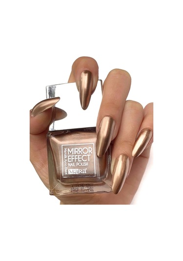 Mara Metalik Ayna Efekli Oje Bronz 15ML