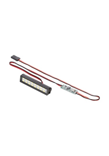 Flybuy 55mm 16 Led Metal Far Barı - 3 Işık Modu - Traxxas, Tamiya, Axial Uyumlu Rc Araba Işık Çubuğu