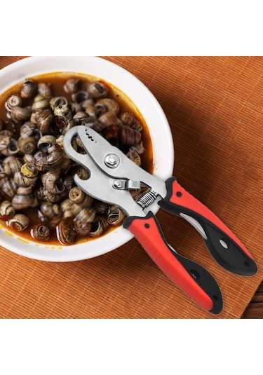 Suntek Salyangoz Kuyruğu Kesme Pensesi 5.8in Pratik Rahat Kırmızı