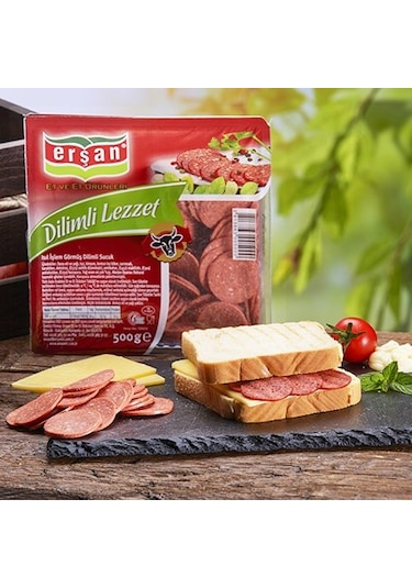 Erşan Et Dilimli Dana Sucuk 500 G