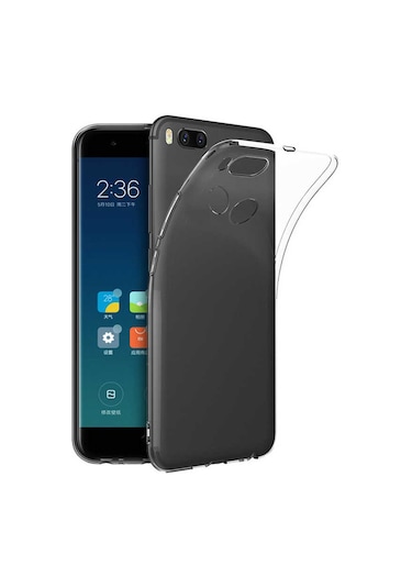 Xiaomi Mi 5x Kılıf Zore Süper Silikon Kapak Renksiz