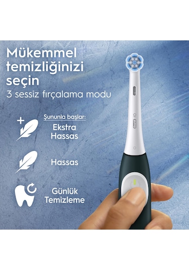 Oral-b İo 2 Şarjlı Diş Fırçası - Yeşil, Seyahat Kabı İle