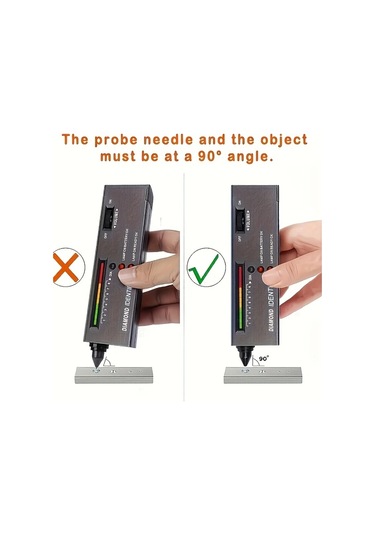 Boatshop1 Diamond Tester Sertlik Olcer Kalem Drill Pen Pilli Mucevher Kristal Tas Teshis Arac