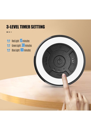 Konesam Bebek Uyku Düzenleyici: 9 Doğal Ses, 3 Zamanlayıcı, Gece Lambalı Beyaz Gürültü Makinesi Diğer