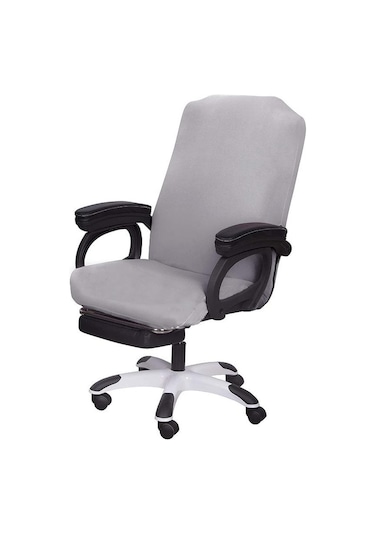Açık Gri S/m/l Boyutları Ofis Streç Spandex Sandalye Anti-kirli Bilgisayar Koltuğu Sanda Kapak Ofis Koltuğu Koltuk Örtüsü 55794045