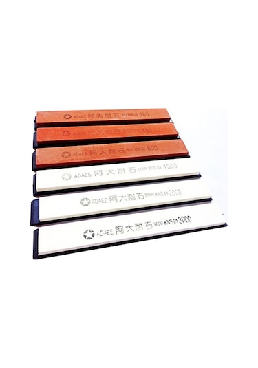 Mutfak Bıçak İçin 6 Adet Profesyonel Bileme Taş Bileyici Seti