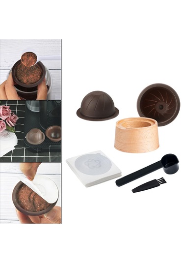 Homyl Ev Için Kahve Kapsül Kiti Pratik Kaşık Kapaklı