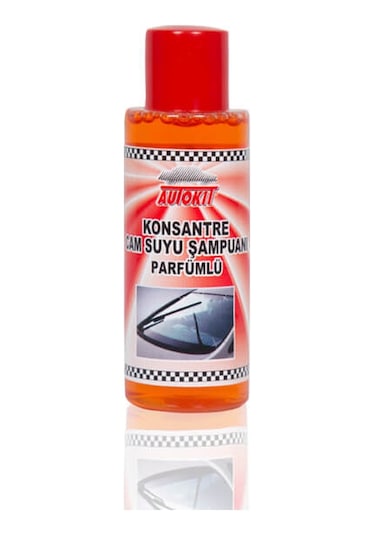 3 Adet Autokıt Konsantre Parfümlü Oto Cam Suyu Şampuanı