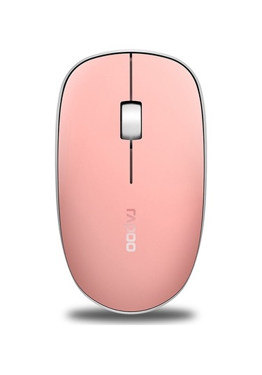 Rapoo M200g 1300 Dpı 3 Tuşlu Sessiz Kablosuz Fare Pembe Diğer