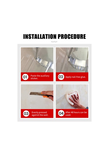 Wezone 60cm Uzunlukta Uzay Alüminyum İki Çubuklu Havluluk, Rust-resistant, 2 Kanca, Çivisiz Tutkal Hediyeli - Dayanıklı Banyo Aletleri Diğer