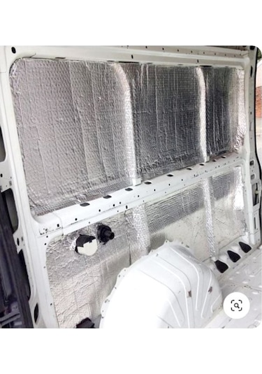 Oto Ses Isı Yalıtım Folyolu Kauçuk İzolasyon 120 x 100 CM 6 MM