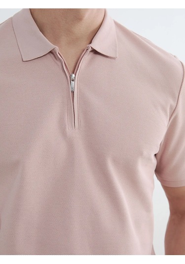 Lc Waikiki Pembe Polo Yaka Erkek Tişört