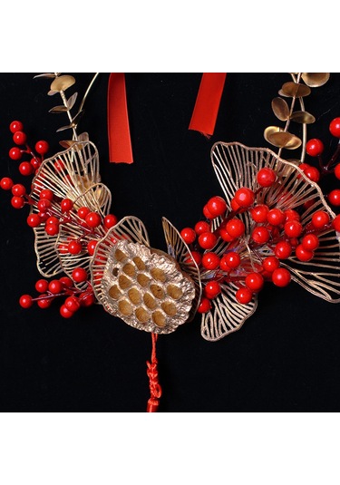 Suntek Bahar Şenliği Ön Kapı Için Geleneksel Çelengi 40x50cm