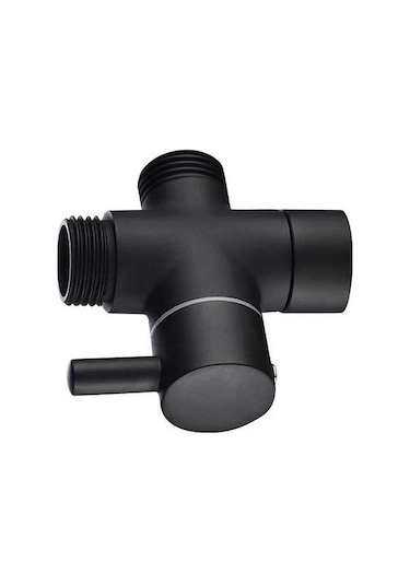 Pazly Suntek Duş Başlığı Yön Değiştirme 2x2x2 Cm Siyah - Pratik Ve Ayarlanabilir Siyah