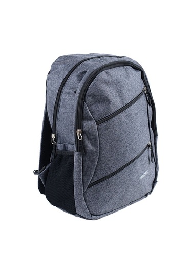 Mercitech Unisex -2025 Sırt Çantası Gri Siyah