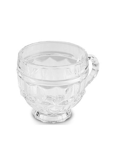 Karaca Sezen 4 Kişilik Cam Çay Fincanı 180 Ml Beyaz