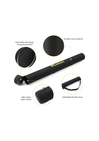 Novahub Dayanıklı Kumaş Balık Olta Kılıfı - Yüksek Kapasiteli Omuz Askılı, Hediye Seçeneği