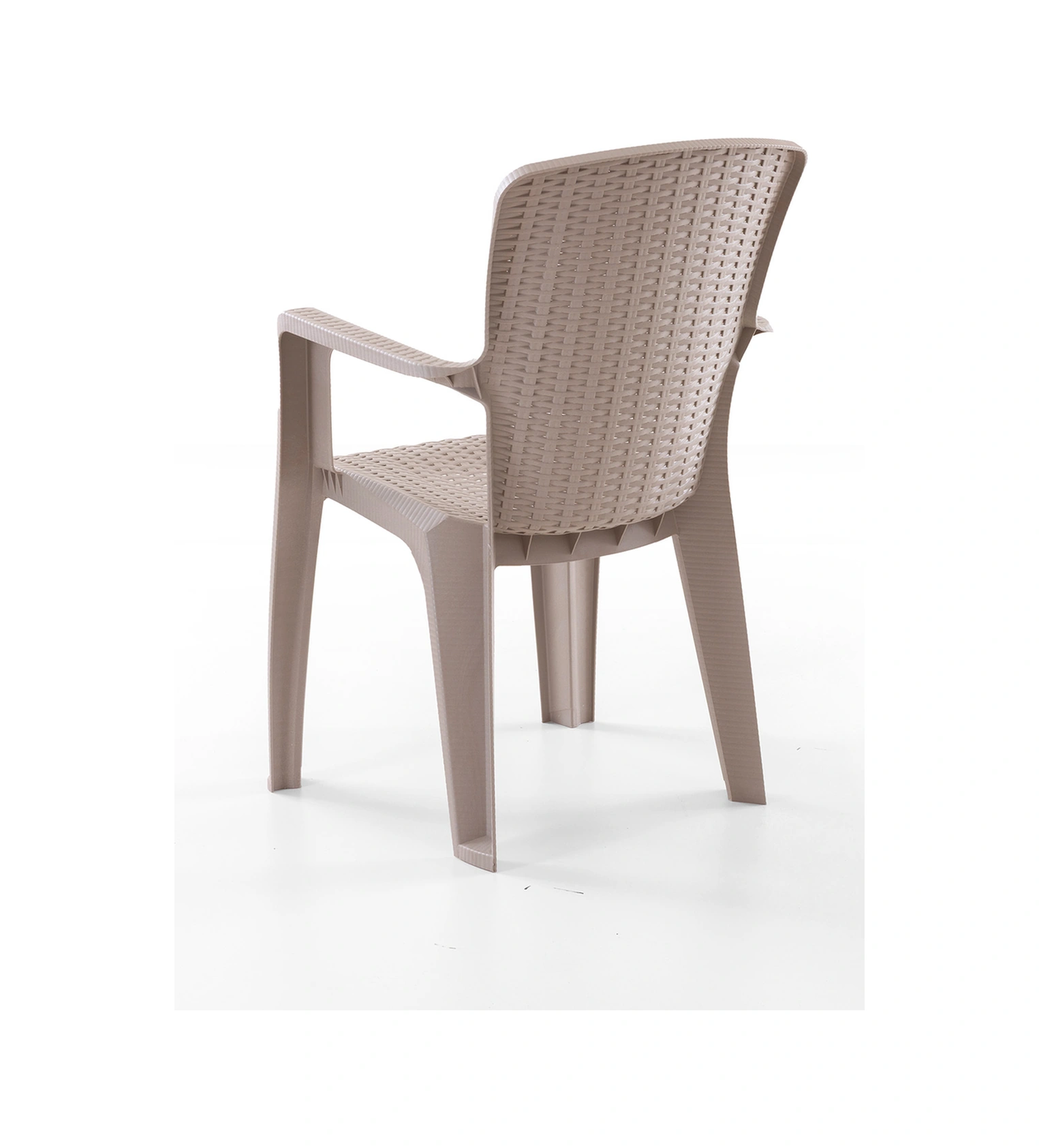 Side 2'li Rattan Sandalye Cappuccino Cappuccino