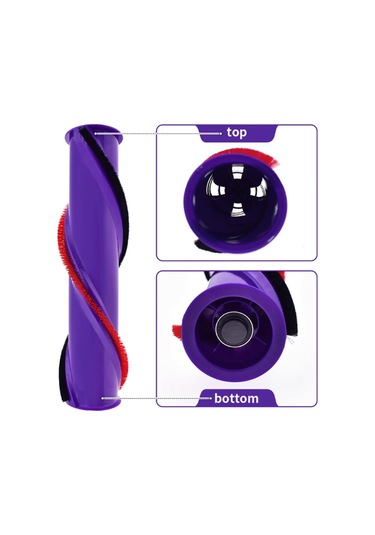 V7 V8 İçin Halı Temizleme Fırçası , Başlık İçin Rulo Fırça