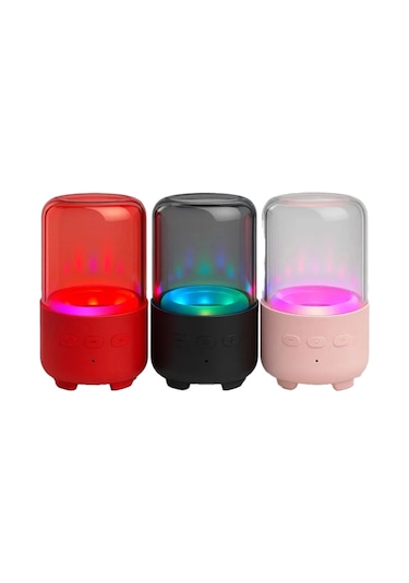 Eıma Ems-77 Led Mesaj Yazılabilir Bluetooth Mini Hoparlör Writing Mini Speaker