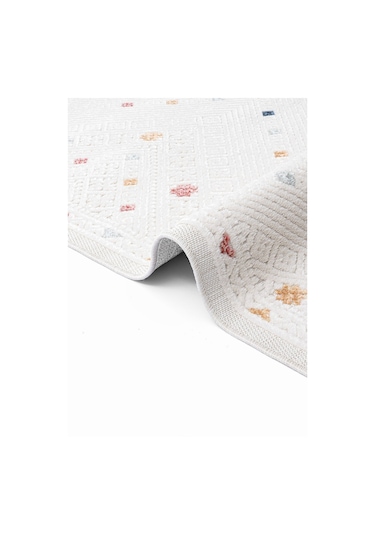 Koza Halı Sand Krem Multi Kolay Temizlenebilir Halı Kilim Oturma Odası Yata Multi