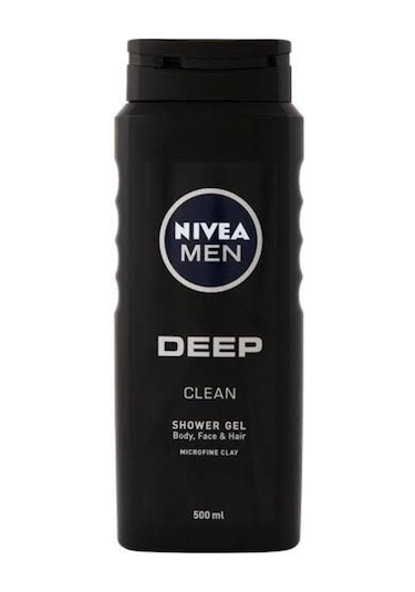 NIVEA Deep Clean Erkek Duş Jeli 500 ML