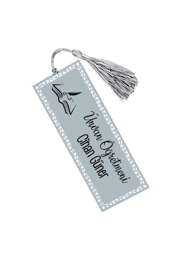 Öğretmenler Günü Hediyesi Atatürk Temalı Isimli Kitap Ayracı