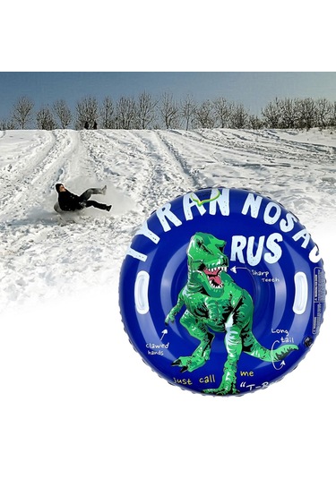 Dolıty Şişme Kar Tüpü Kalınlaşmak 36 Inç Oyuncakları Mavi Mavi