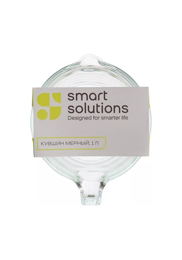 Smart Solutions 1 Litre Cam Ölçü Kabı Bardak Sapı 188132348 Beyaz