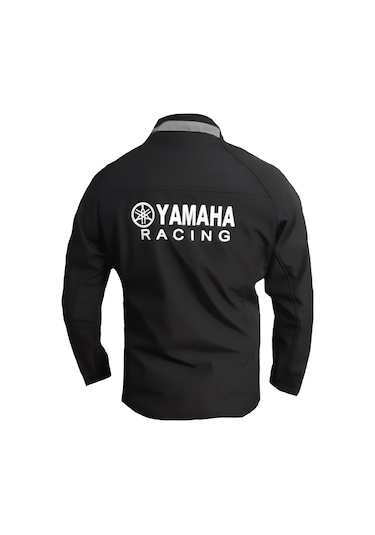 Yamaha Softshell Ceket Mont Rüzgar Ve Su Geçirmez Siyah
