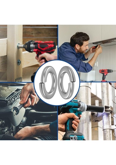 Rondela Yaylı M6 Dın 127 A2 İnox Paslanmaz Çelik 50 Adet M6