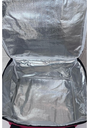 45 Lt. Termal Kamp Ve Piknik Yemek Taşıma Çantası, Soğutucu Buzluk Çanta Gri