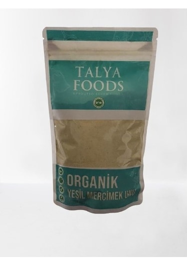 Talya Foods Organik Yeşil Mercimek Unu 500 G