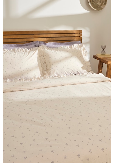 Kaşmir Home Alesya Çift Kişilik Nevresim Takım Lila LILA