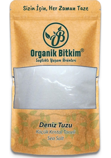 Organik Bitkim Doğal Deniz Tuzu 2 KG