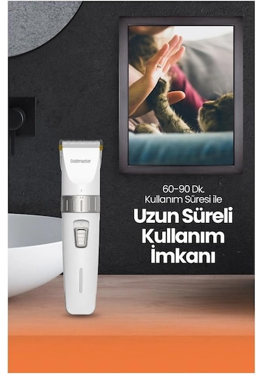 Goldmaster Gm-9125 Tırmık Evcil Hayvan Tıraş Seti