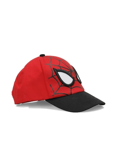 Spiderman Şapka Erkek Çocuk Kırmızı Spıd Cap-b