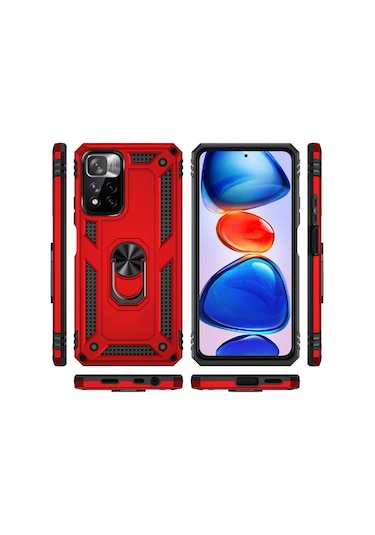 Xiaomi Redmi Note 11 Pro Plus 5g Kılıf Zore Vega Kapak Gold