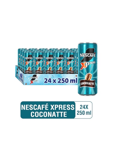 Nescafé Xpress Coconatte Soğuk Kahve 250 Ml X24 Hazır