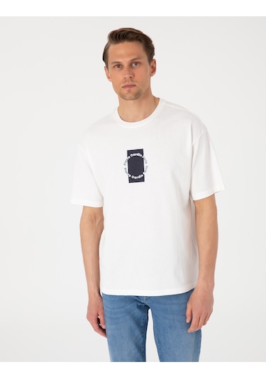 Pierre Cardin Erkek Beyaz Tişört 50310155-vr013 Beyaz